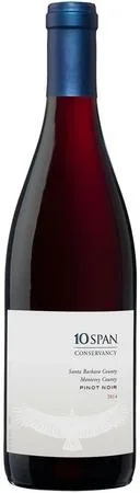 10 Span Vineyards Pinot Noir Santa Barbara County 2014