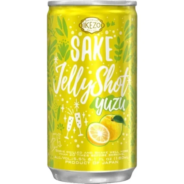 180ml can – Ozeki “Ikezo” Yuzu Jelly Shot Sake