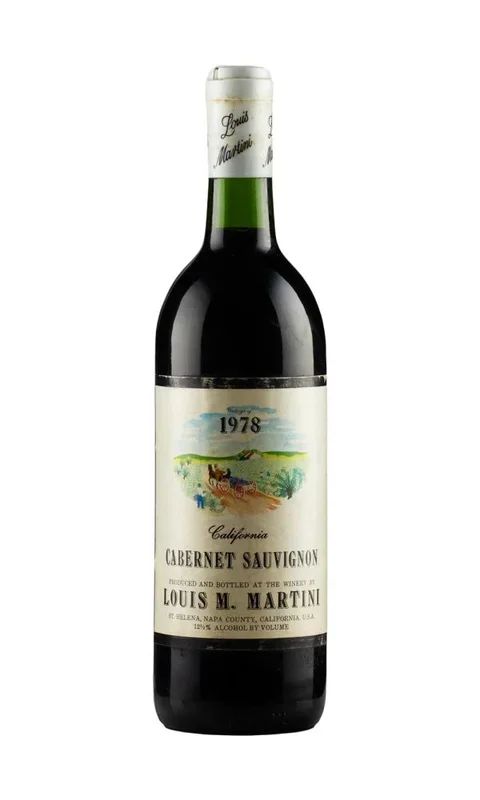 1978 | Louis M. Martini Winery | California Mountain Cabernet Sauvignon