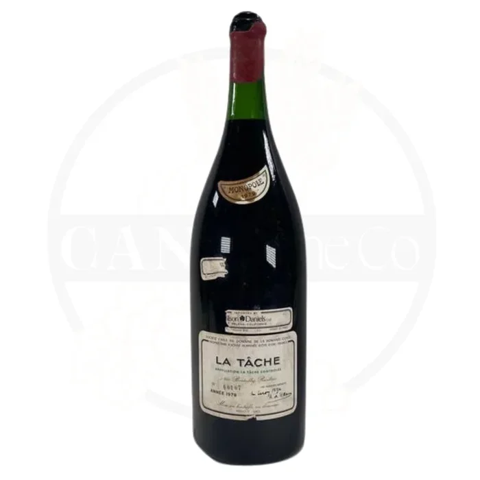 1979 Domaine de la Romanee-Conti La Tache Grand Cru Monopole 3Lt