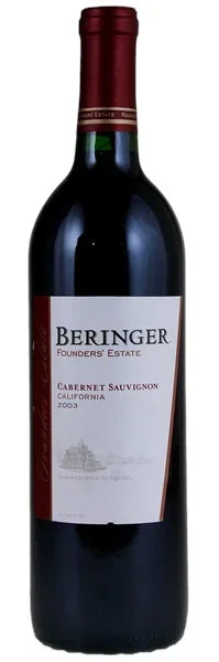 2003 Beringer Vineyards Founders Estate Cabernet Sauvignon 750ml