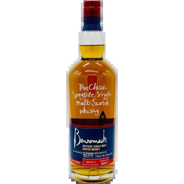 2007 Benromach Batch #1 Cask Strength 116.4 Single Malt Scotch Whisky
