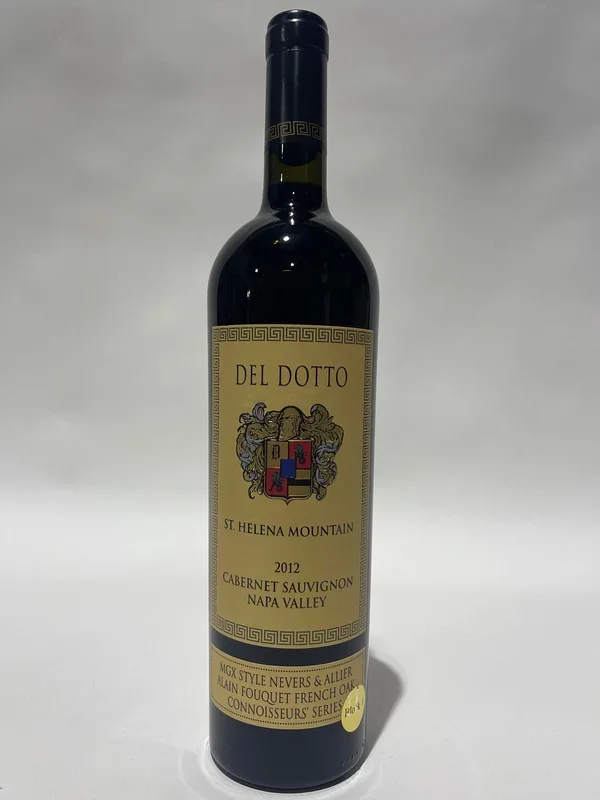 2012 Del Dotto MGX Style Nevers Allier St Helena Mountain Block Connoisseurs Series Cabernet Sauvignon 750ml