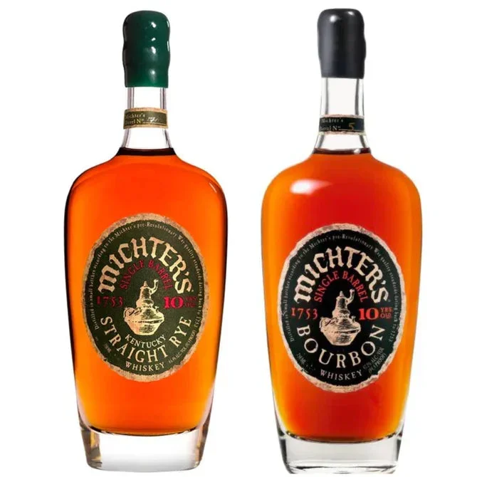 2024 Michter’s 10 Year Old Bourbon & Rye Kentucky Straight Whiskey Bundle 750ml