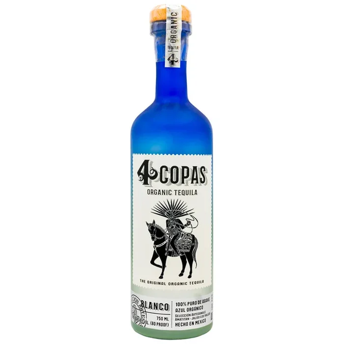 4 Copas Blanco Tequila