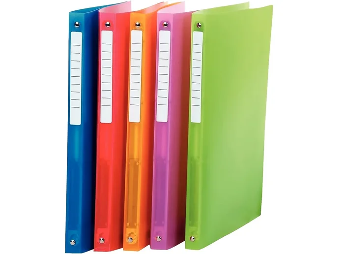4 RING BINDER LIGHT GREEN A4 (#126198)