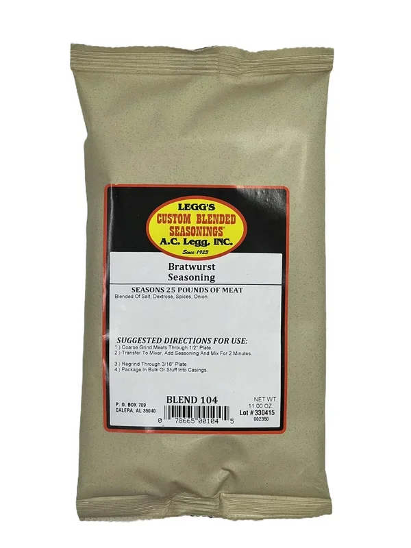 A.C. Legg Bratwurst Seasoning