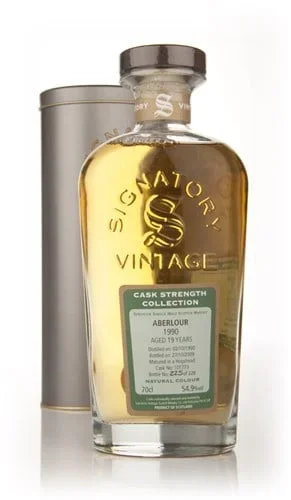 Aberlour 19 Year Old 1990 Cask 101773 – Cask Strength Collection (Signatory) Scotch Whisky | 700ML