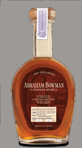 Abraham Bowman Pioneer Spirit Last Millennium Bourbon Whiskey