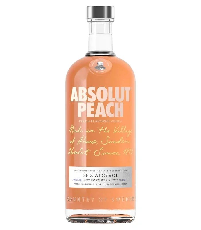 Absolut Peach Vodka 750mL