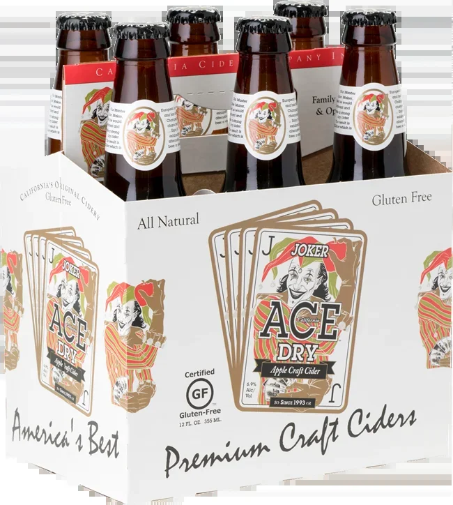 Ace Joker Hard Dry Cider 6pk Cans