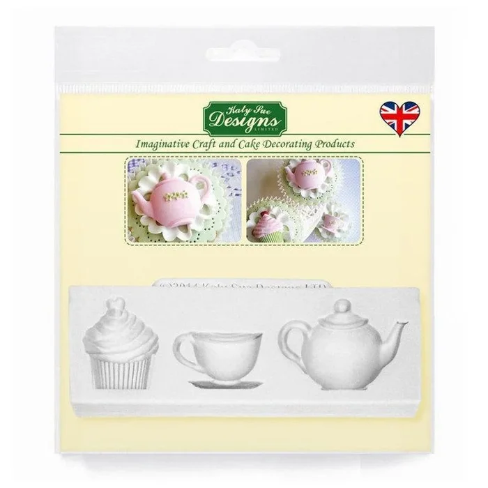 AFTERNOON TEA SILICONE MOULD CE13 (#61499)