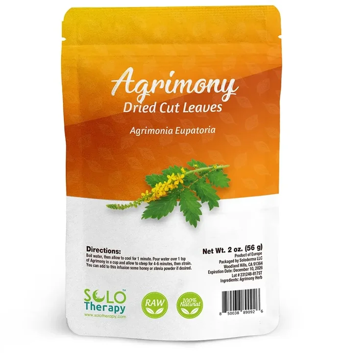 Agrimony Herb Cut And Sifted – 56 Grams – Agrimony Tea – Agrimony Herb Witchcraft – Herbal Tea – Resealable Bag – 56 Grams – Premium Quality (Agrimony Herb)