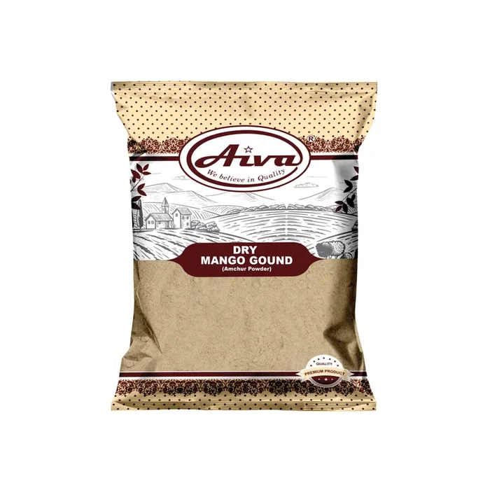 Aiva Amchur ( Dried Mango) Ground Powder Spice All Natural Indian Origin No Color Vegan Non-Gmo No Salt Or Fillers (2 Poun