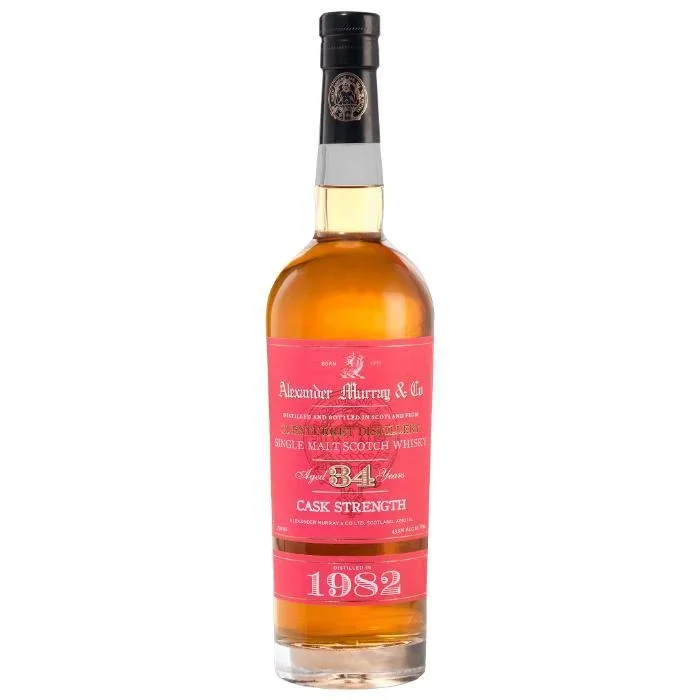 Alexander Murray 1982 Glenturret 34 Year Old Cask Strength Single Malt Scotch Whisky
