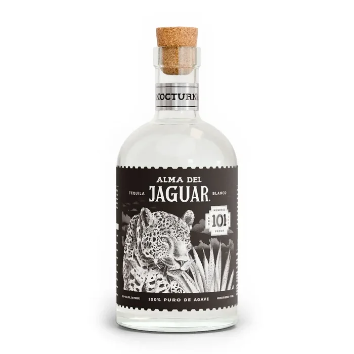 Alma del Jaguar Nocturna High‑Proof Blanco Tequila