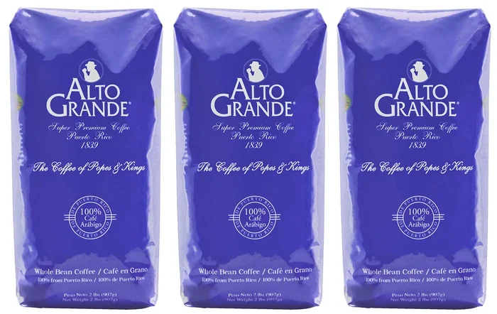 Alto Grande Super Premium Coffee Beans (6 Pounds)