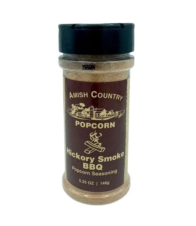 Amish Country Popcorn | Hickory Smoke Barbeque Seasoning – 5.25 Oz | Old Fashioned, Non-Gmo And Gluten Free