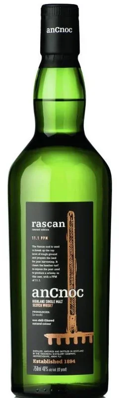 Ancnoc Rascan Single Malt Scotch 750ml