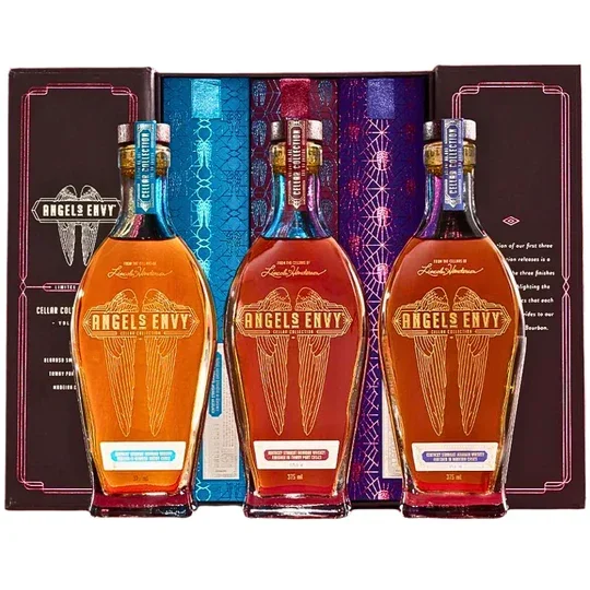 Angel’s Envy Cellar Collection Series 2024 Limited Release Volumes 1-3 (3-375ml)