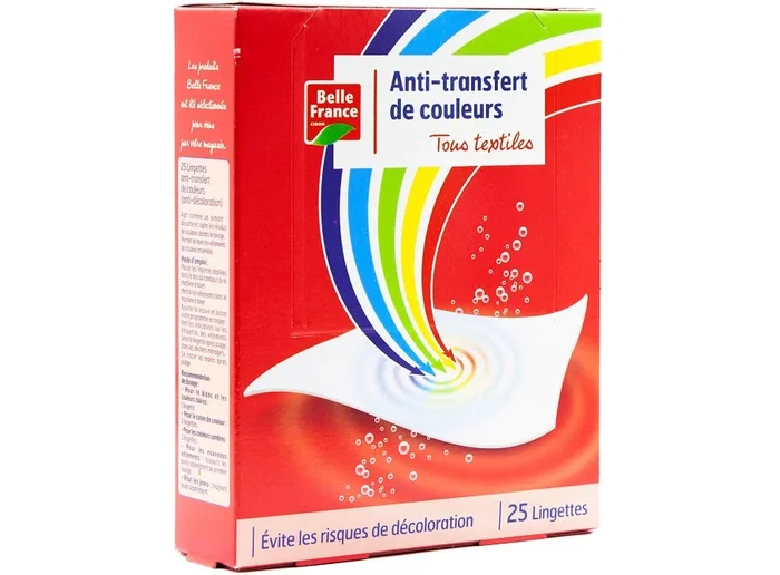 ANTI COLOUR TRANSFER WIPES 25PC (#127176)