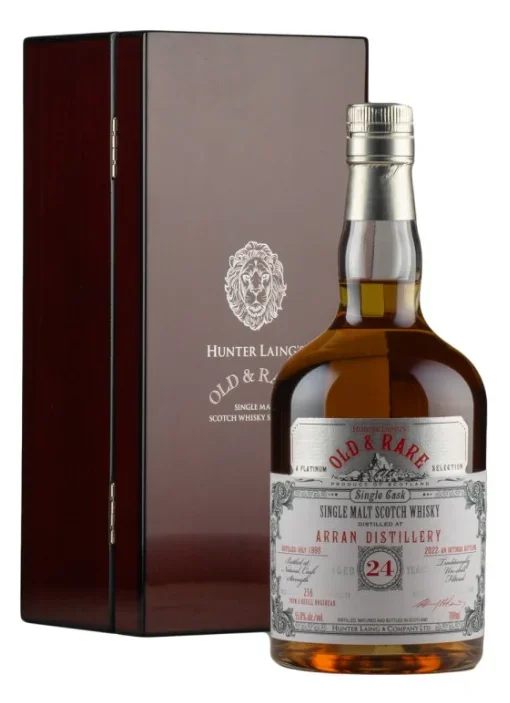 Arran 24 Year Old Old and Rare Hunter Laing 1998 Single Malt Scotch Whisky | 700ML