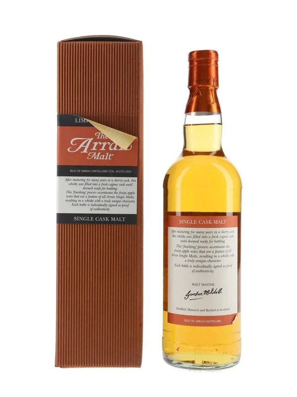 Arran Finished in Cognac Cask (B.2003) 58.2% ABV Limited Edition Scotch Whisky | 700ML