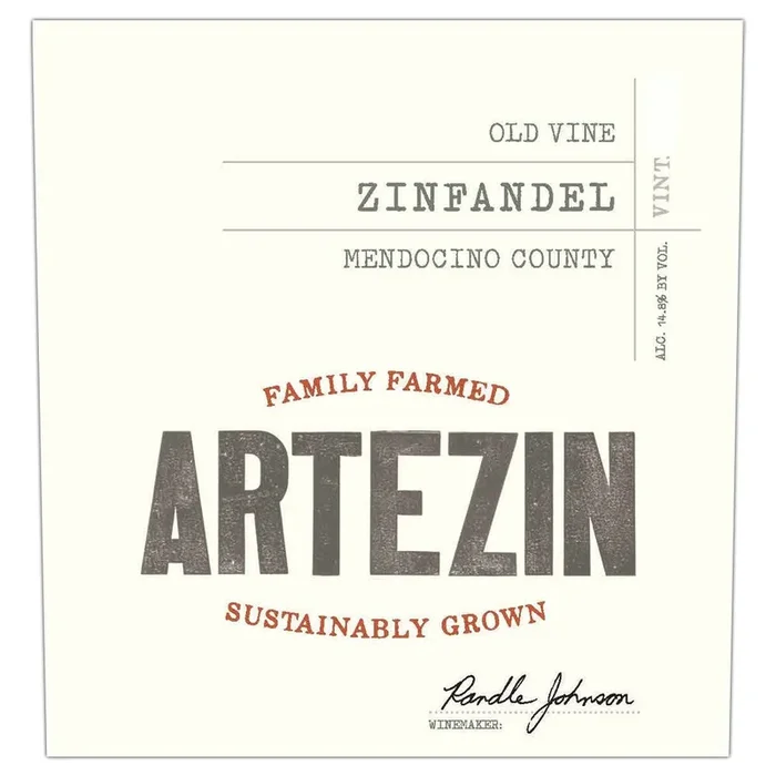 Artezin Mendocino Zinfandel