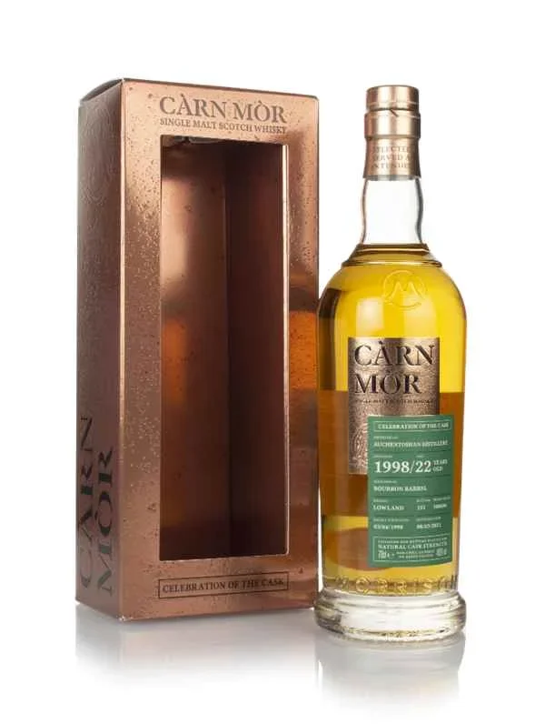 Auchentoshan 22 Year Old 1998 (cask 100696) – Celebration of the Cask (Càrn Mòr) Scotch Whisky | 700ML