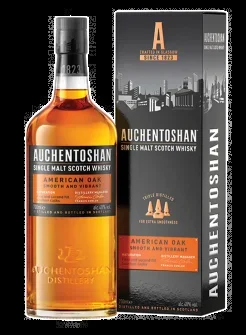 AUCHENTOSHAN SCOTCH SINGLE MALT AMERICAN OAK TRIPLE DISTILLED 750ML