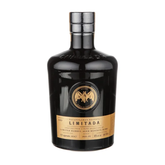 Bacardi Aged Rum Limitada Gran Reserva 80 750ml