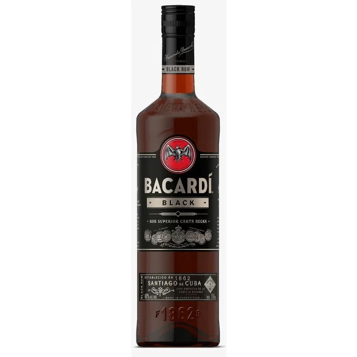 Bacardi Black Rum 80 1L