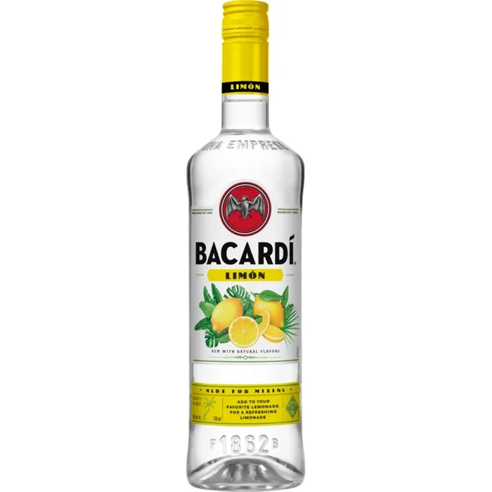 Bacardi Citrus Flavored Rum Limon 70 1.75L