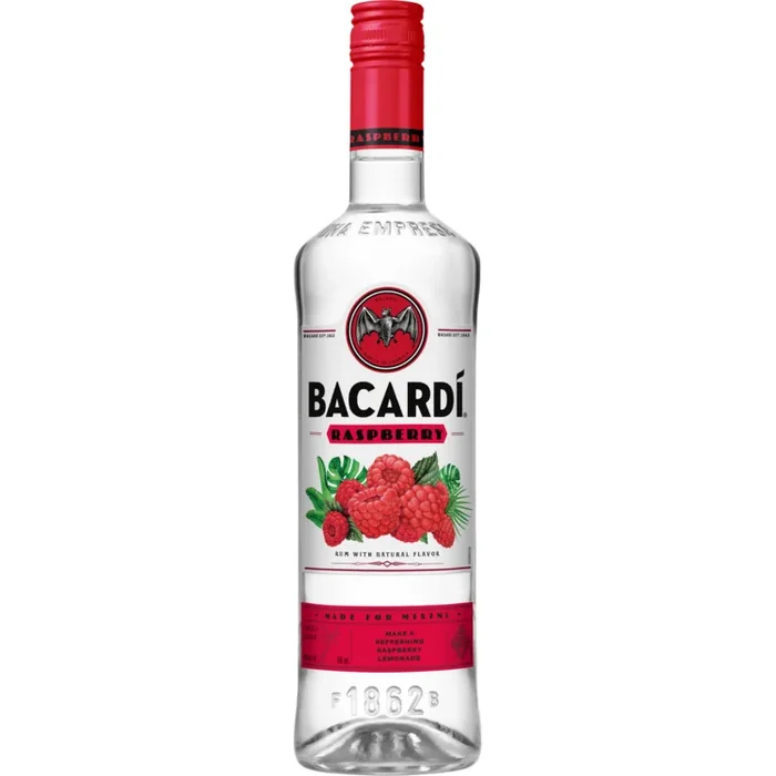 Bacardi Raspberry Flavored Rum 70 1.75L