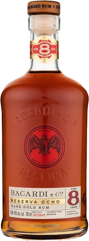 Bacardi Reserva Ocho Rum 8 Year Old 750ml