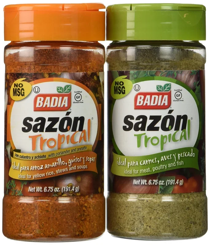 Badia Sazon Tropical Bundle – 6.75 Oz Each