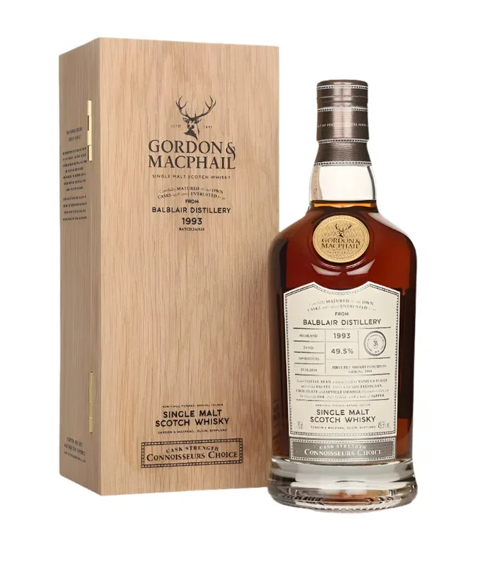 Balblair 31 Year Old 1993 Cask #1961 – Connoisseurs Choice (Gordon & MacPhail) Single Malt Scotch Whisky | 700ML