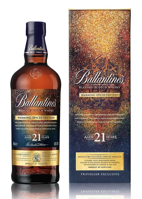 Ballantine’s 21 Year Old Warming Spices Edition Scotch Whisky | 700ML