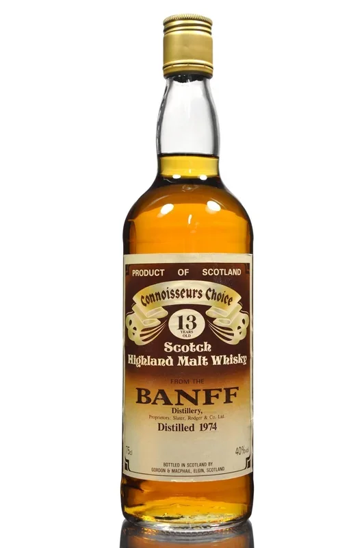 Banff 1974 13 Year Old Connoisseurs Choice Scotch Whisky