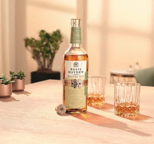 Basil Haydens Malted Rye Whiskey