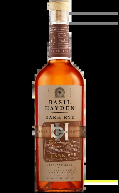 BASIL HAYDENS WHISKEY DARK RYE KENTUCKY 750ML