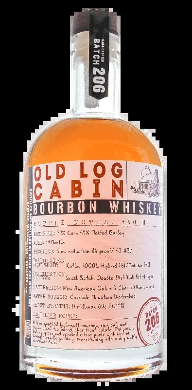 Batch 206 Old Log Cabin Bourbon Whiskey