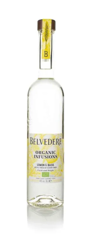 Belvedere Organic Infusions Lemon & Basil Vodka | 700ML