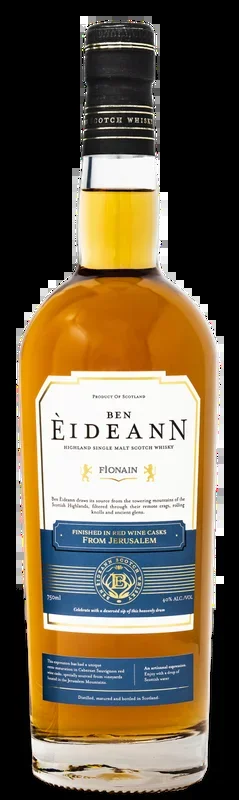 Ben Eideann Fionain Jerusalem Red Wine Cask Single Malt 750ml