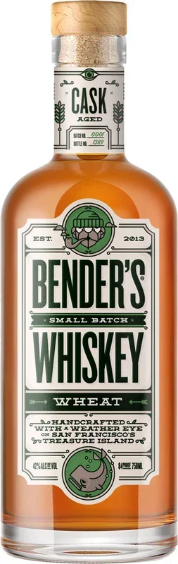 Bender’s Small Batch Wheat Whiskey 750ml