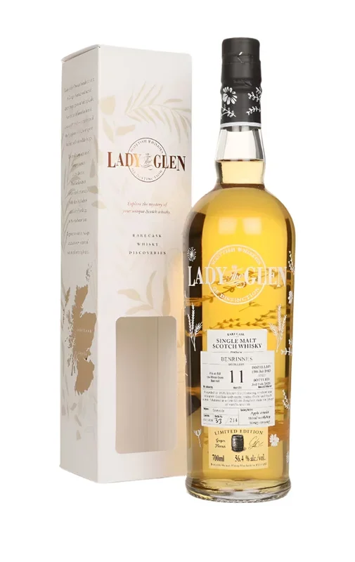 Benrinnes 11 Year Old 2013 Cask #311808 – Lady of the Glen (Hannah Whisky Merchants) Single Malt Scotch Whisky | 700ML