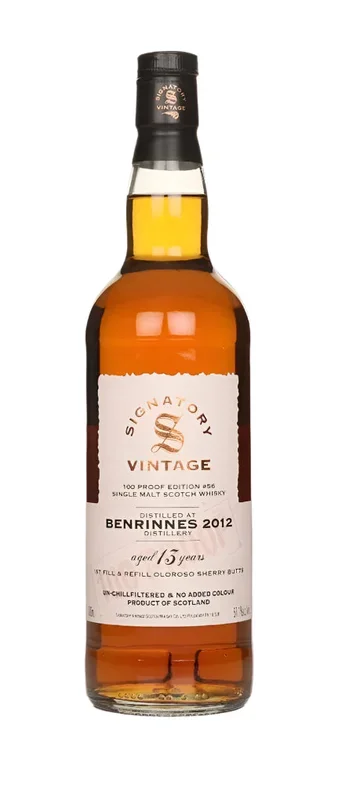 Benrinnes 13 Year Old 2012 – 100 Proof Edition #56 (Signatory) Single Malt Scotch Whisky | 700ML