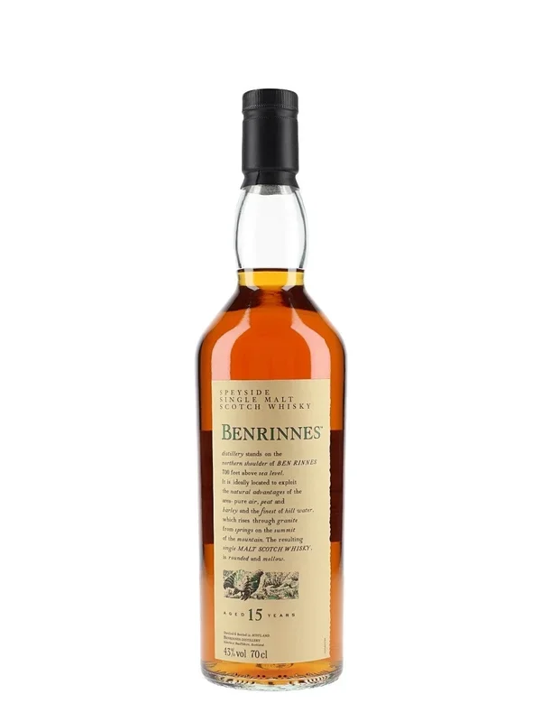 Benrinnes 15 Year Old Flora & Fauna Speyside Single Malt Scotch Whisky | 700ML