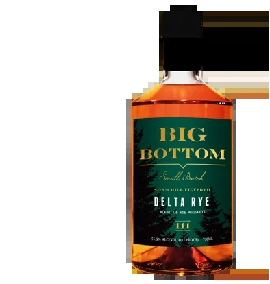 Big Bottom ‘Delta Rye’ Small Batch Rye Whiskey