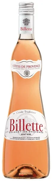 Billette Cotes de Provence Rose Cuvee Tradition 2017